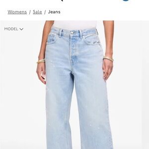 Madewell Light Blue Flare Jeans